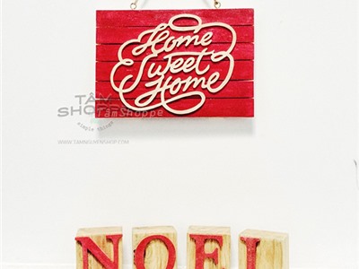Bảng treo cửa Noel theo yêu cầu