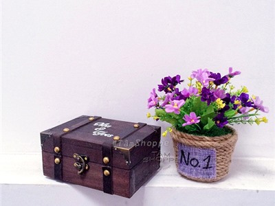 Rương gỗ viết chữ theo yêu cầu