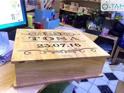 Hộp gỗ đựng Album ảnh cưới