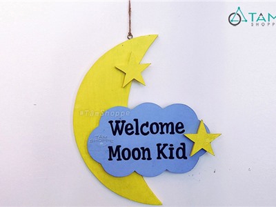 Bảng treo cửa MOON KID