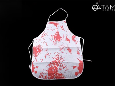 Tạp dề dính máu kinh dị hóa trang Halloween D73cm
