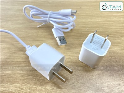 Củ sạc nhanh cổng USB 5V 1A - Dây cáp Type-C [Loại tốt] CUSAC-01