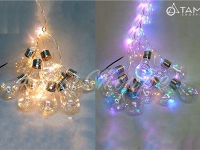 Dây đèn đom đóm 10 bóng điện tối giản 3m L-FAIRY-03