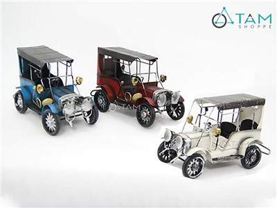 Mô hình xe cổ điển bằng sắt trang trí Vintage số 23