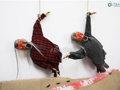 Ma treo một tay điện tử giãy giụa gào thét (cảm ứng tiếng động - tặng Pin) HLW-MAQUY-04