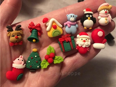 Nam châm hít tủ lạnh mô hình chủ đề trang trí noel HTL-10