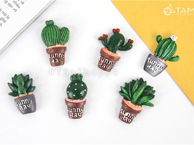 Nam châm hít tủ lạnh xương rồng Tropical HTL-01