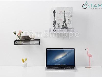 Kệ sắt chữ nhật dán tường KESAT-25