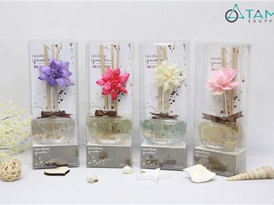 Bộ tinh dầu tự khuếch tán lọ sỏi 50ml