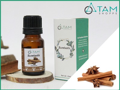 Tinh dầu vỏ quế nguyên chất 100% SCENTASTIC 10ml