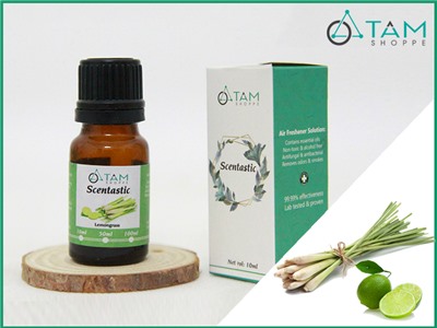 Tinh dầu sả chanh Organic 100% SCENTASTIC 10ml