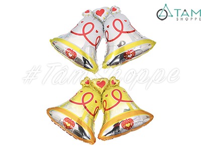 Bong bóng kiếng chuông Noel 2 cỡ BBK-NOEL-08