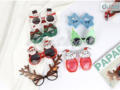 Mắt kính Noel nhiều kiểu ngộ nghĩnh X-MK-01