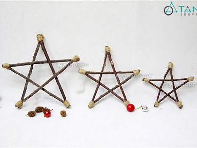 Set 03 ngôi sao cành cây đơn giản W-SAO-06