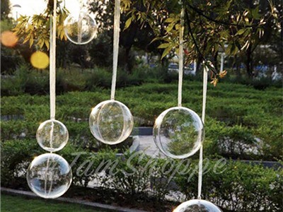 Trái châu trong suốt trang trí noel X-PKTCT-72