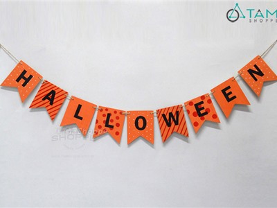 Dây treo chữ HALLOWEEN