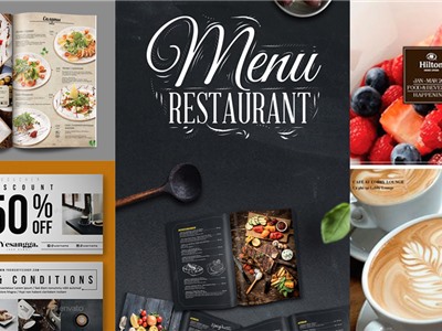 Rầm rộ các mẫu thiết kế menu làm nhà hàng của bạn hút khách