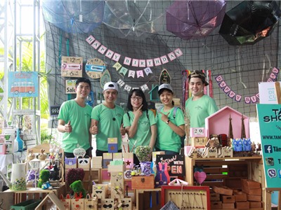 Tâm Shoppe tham gia Phiên chợ Hello Weekend Market chủ đề YOLO