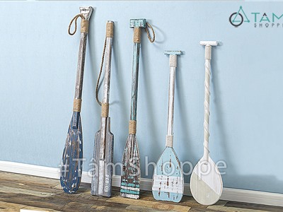 Cây chèo bằng gỗ trang trí phong cách biển MCH-01