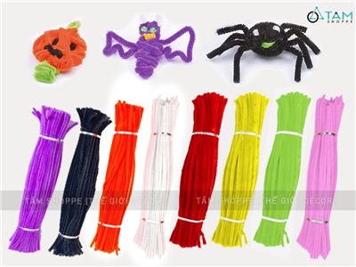 Bó 50-100 dây kẽm nhung làm handmade hàng đẹp PKHM-KEM-02