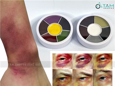 Hộp kem trang điểm tạo vết bầm tím như thật MAKEUP-KEM