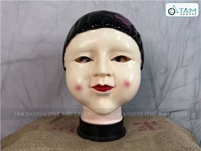  Mặt nạ búp bê Squid game nhựa MATNA-97