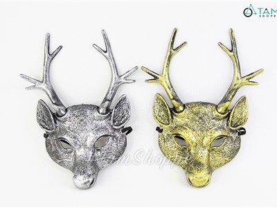 Mặt nạ đầu tuần lộc Vintage HLW-MN-92