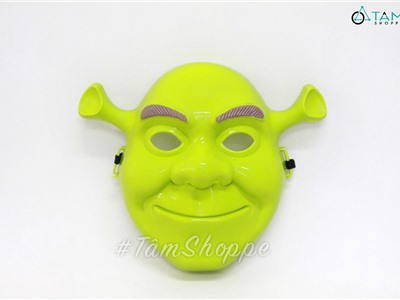 Mặt nạ Shrek chằn tinh hoạt hình HLW-MN-91