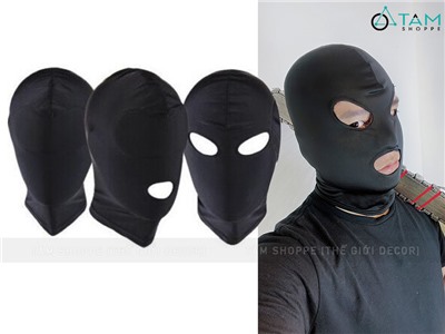 Mặt nạ vải đen trùm kín đầu nhiều kiểu MATNA-98