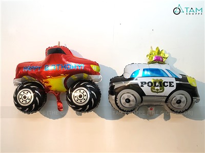  Bong bóng kiếng hình xe hơi nhiều kiểu 70cm BBK-QC-01