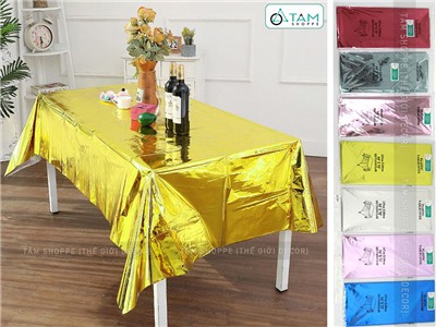 Khăn trải bàn plastic bắt sáng 137x183cm KTBA-PLASTIC