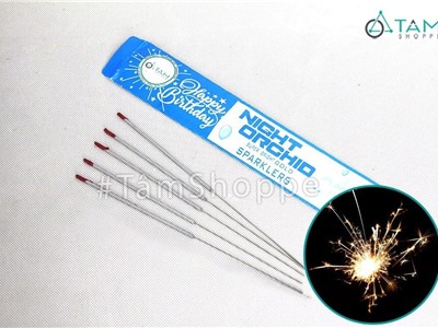 Vỉ 5 que pháo bông sinh nhật PKT-01