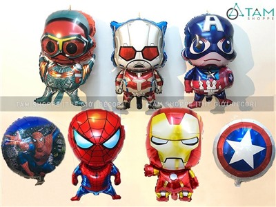 Bong bóng kiếng siêu anh hùng nhiều kiểu BBK-SAH-01