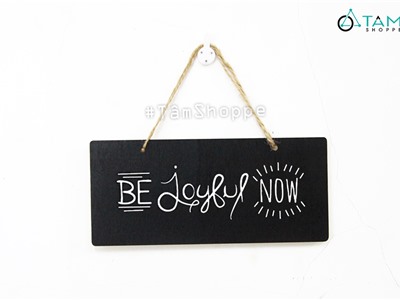 Bảng đen viết phấn chữ nhật treo tường nhiều cỡ [2 mặt - kèm dây] BANGDEN-18