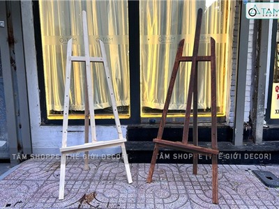 Giá đỡ khung ảnh cưới bảng đen tranh vẽ cỡ lớn 140cm GDKA-01