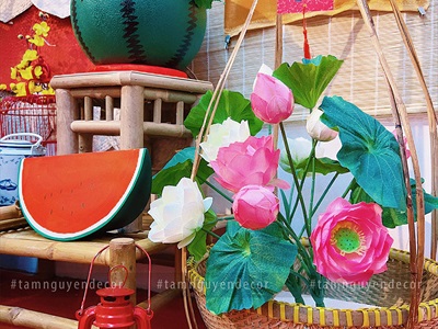 Backdrop Tết chủ đề 