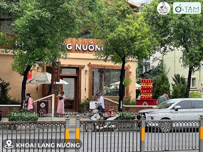 Quầy kẹo bông gòn yêu nước tại Khoai Lang Nướng [2025 - Tâm Nguyễn Decor] CC-VIETNAM-01