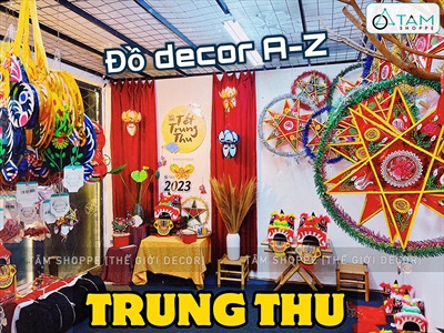 Tâm Shoppe - Shop bán đồ trang trí Trung thu sáng tạo và đầy đủ nhất từ A-Z tại Tân Bình - Thủ Đức - TP.HCM