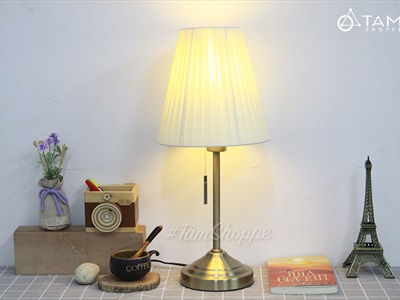 Đèn ngủ để bàn cao cấp ARSTID IKEA chốt dài DENBAN-01