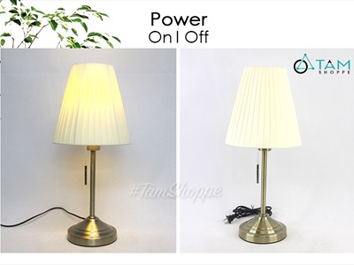 Đèn ngủ để bàn cao cấp ARSTID IKEA chốt dài DENBAN-01