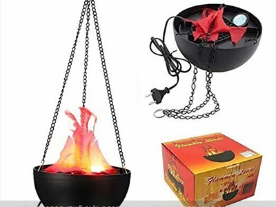 Đèn ngọn lửa giả 3D trang trí để bàn và treo DENNGONLUA-01