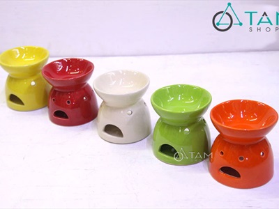 Đèn đốt tinh dầu hình mặt cười DDTD-GOM-02