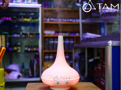 Máy khuếch tán tinh dầu giọt nước lớn phun khói ion [Tặng tinh dầu] MKTTD-02
