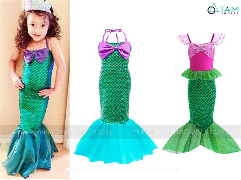 Bộ đồ hóa trang nàng tiên cá nhiều kiểu BOHOATRANG-08