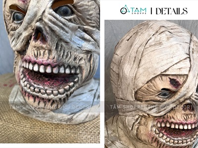 Mặt nạ Zombie quấn băng cao su MATNA-102