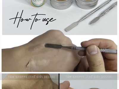 Keo dính - sáp tạo hình sẹo, vết thương giả như thật MAKEUP-SAP