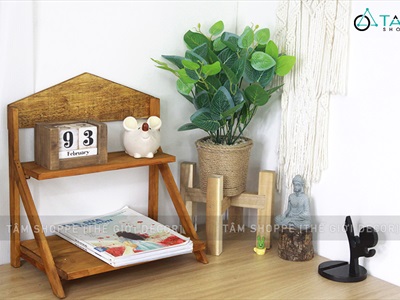 Cành lá cây giả 7 nhánh nhiều kiểu [Loại đẹp - Cao 35cm] CANHLA-03