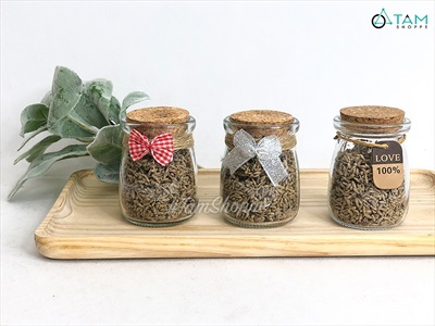 Hủ hoa khô Lavender thật thơm phòng 100gr HOAKHO-01