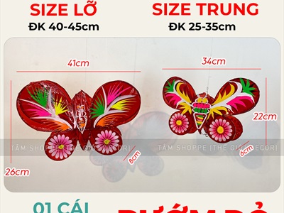 Lồng đèn thú kiếng 5 kiểu cỡ lỡ & trung 30-40cm LDEN-KIENG-06