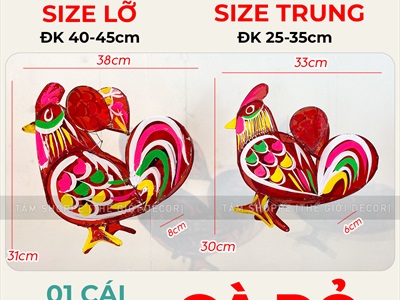 Lồng đèn thú kiếng 5 kiểu cỡ lỡ & trung 30-40cm LDEN-KIENG-06